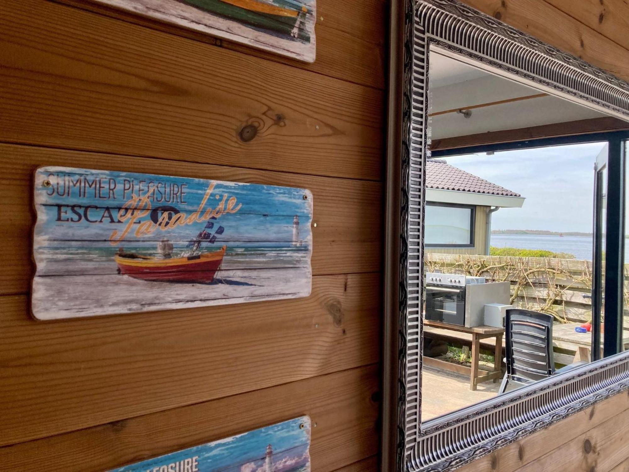 Lakeview 6 Pers Holiday Home Aurora With Fenced Garden, Whirlpool And Sauna Anjum Экстерьер фото